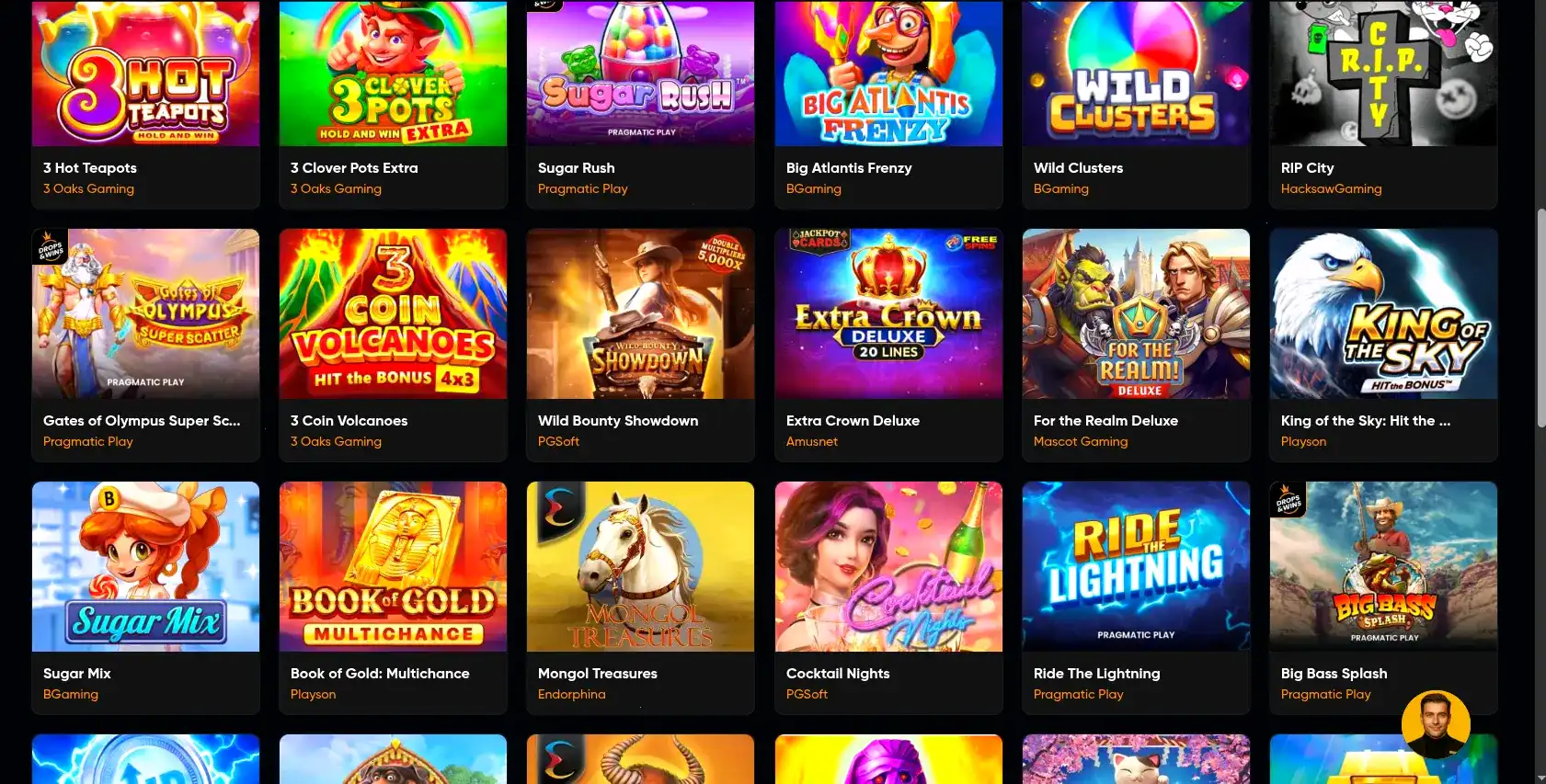 Atom casino VIP зал